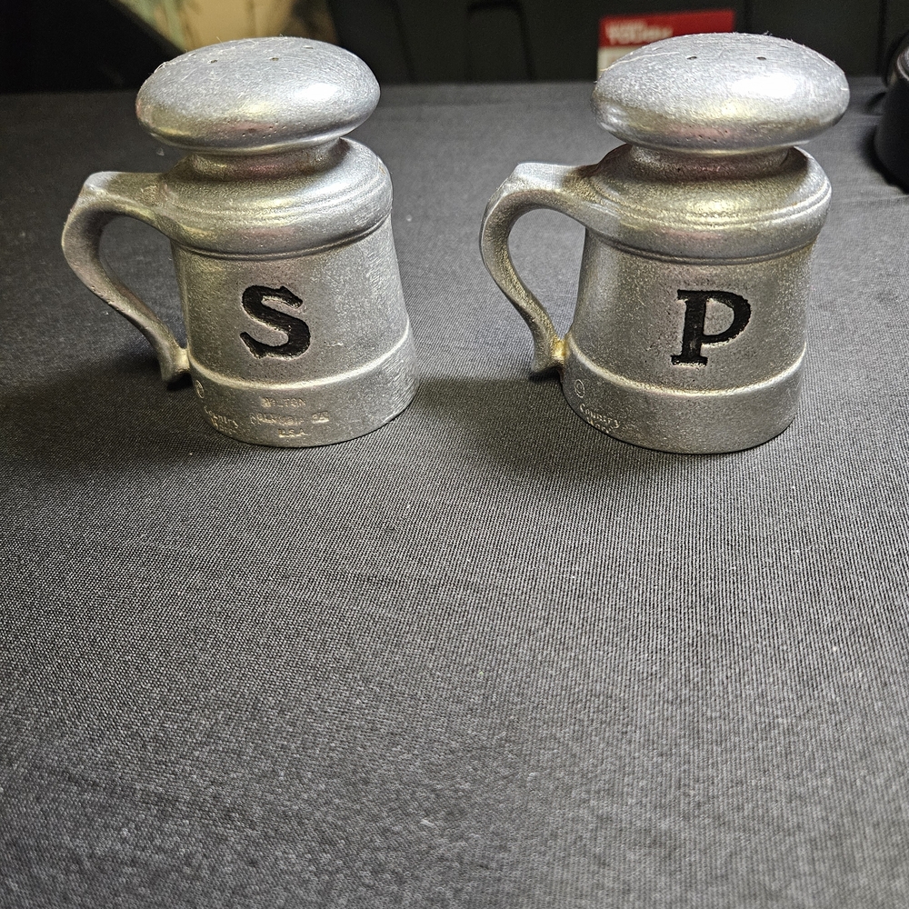 Wilton Silver Salt and Pepper Shakers